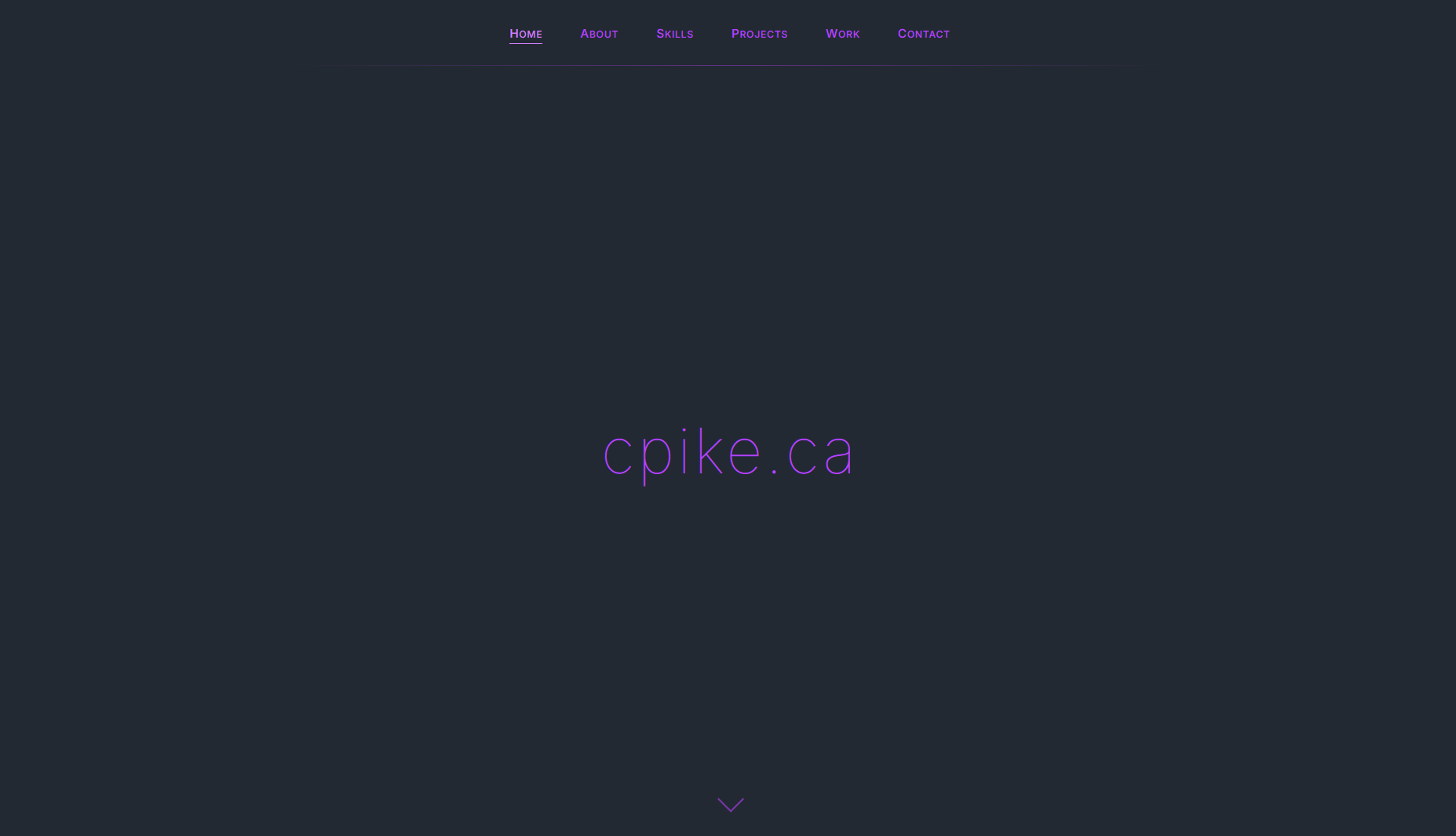 home.cpike.ca screenshot